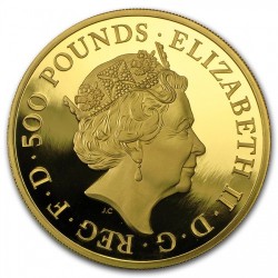 2015年 英国 プレミアム・ブリタニア 5オンスプルーフ金貨