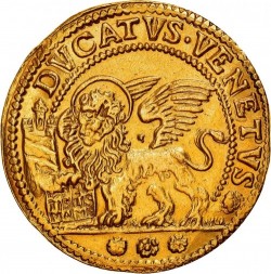 元イタリア国王ヴィットリオ エマヌエーレ3世のコレクション 1694 - 1700年 イタリア デュカトン 10ゼッキーニ金貨 AU