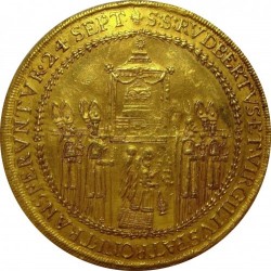1628年 オーストリア ザルツブルク 8ダカット金貨