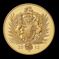 鑑定なし 2012年 英国 ダイアモンド・ジュビリー 1キロプルーフ金貨