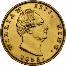 彫金師ウィリアム・ワイオンのデザイン  前回即完売 1835年 東インド 2モハールプルーフ金貨 NGC PF63