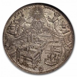 日曜特売 1781年 ドイツ アイヒシュタット ターラー銀貨 セデ・ヴァカンテ プロビデンスの目 都市景観 NGC AU55 日曜特売 1781年 ドイツ アイヒシュタット ターラー銀貨 セデ・ヴァカンテ プロビデンスの目 都市景観 NGC AU55