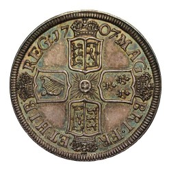 個人所有できるのはこの1枚のみ 1707年 英国(エディンバラ)アン女王 プルーフ 6ペンス銀貨 個人所有できるのはこの1枚のみ 1707年 英国(エディンバラ)アン女王 プルーフ 6ペンス銀貨