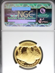 2008年 アメリカ ＄25バッファロープルーフ金貨 NGC PF70UC アーリーリリース