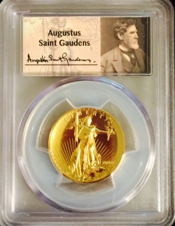 2009年 米国 ウルトラハイリリーフ金貨 セントゴーデンズラベル PCGS MS70PL