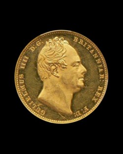 1831年英国ウィリアム4世2ポンドプルーフ金貨PCGS PR61CAM