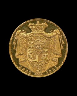 1831年英国ウィリアム4世2ポンドプルーフ金貨PCGS PR61CAM