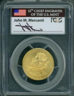 2012 ファーストスパウズ キャロライン・ハリソン PCGS MS70/PR70DCAM First Strike 2枚セット