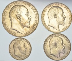 1902年英国マットプルーフコインセット13枚