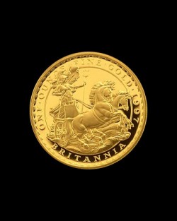 1997年英国ブリタニアプルーフ金貨4枚セット