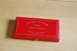  1986年英国ソブリンプルーフ金貨3枚セット