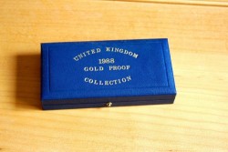  1988年英国ソブリンプルーフ金貨3枚セット