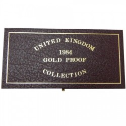 1984年英国ソブリンプルーフ金貨3枚セット