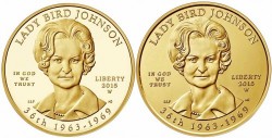 予約受付中！ 2015-W ファーストスパウズ Lady Bird Johnson PCGS MS70 & PR70 DCAM First Spouse