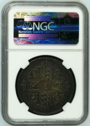 1847年英国ゴシッククラウン銀貨NGC PF61 UNDECIMO
