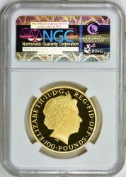 2014年英国プレミアム・ブリタニアセットNGC PF70 Ultra Cameo