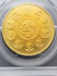 最高鑑定 2011年 メキシカン リベルタード金貨 PCGS MS70