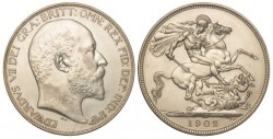 1902年英国エドワード7世13コインセット