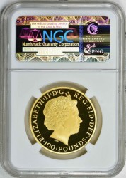 2014年英国ブリタニアプルーフ金貨5枚セットNGC PF70ウルトラカメオ
