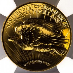 2009年 米国 ウルトラハイリリーフ金貨 NGC MS70 DPL(ディーププルーフライク）