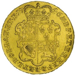 レア 1746年英国ジョージ2世5ギニー金貨 
