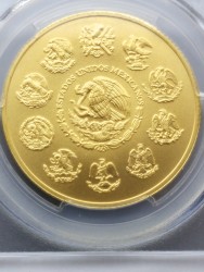 最高鑑定 2009年 メキシカン リベルタード金貨 PCGS MS70