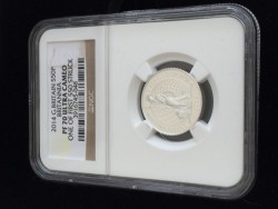 2014年英国プレミアム・ブリタニア プルーフ銀貨5枚セットNGC PF70UC