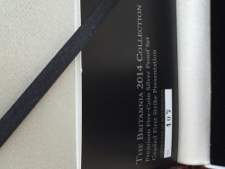 2014年英国プレミアム・ブリタニア プルーフ銀貨5枚セットNGC PF70UC