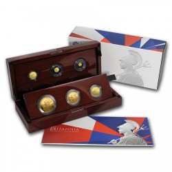 2015年 英国 ブリタニア・プルーフ金貨6枚セット 2015年 英国 ブリタニア・プルーフ金貨6枚セット