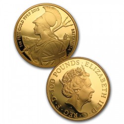 2015年 英国 ブリタニア・プルーフ金貨6枚セット 2015年 英国 ブリタニア・プルーフ金貨6枚セット