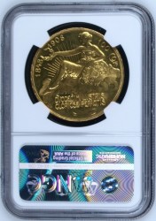 1908年オーストリア100コロナ金貨 雲上の女神 NGC PF61 CAMEO