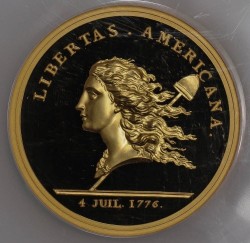 最高鑑定8枚 2000年フランス Libertas America 金貨 NGC PF69UC