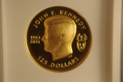 2013年ヴァージンアイランド・ケネディー ウルトラハイリリーフ金貨＆銀貨セット