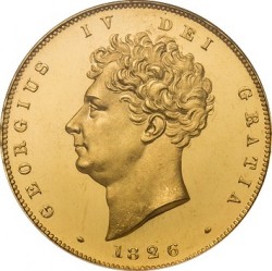 発行450枚 高鑑定3番目 1826年英国2ポンドプルーフ金貨NGC PF64 ウルトラカメオ