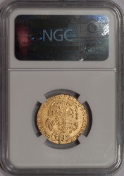1782年英国ジョージ3世ギニー金貨 NGC AU58