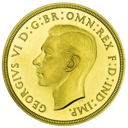 1937年英国ジョージ6世プルーフ金貨セット