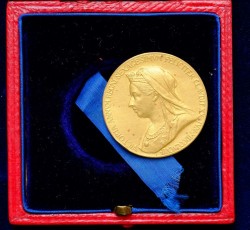 1897年英国ヴィクトリア・ジュビリー ゴールドメダル