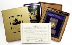 2001年 Kellogg & Co $50 大型金貨 復刻版 セントラルアメリカ号 2001年 Kellogg & Co $50 大型金貨 復刻版 セントラルアメリカ号