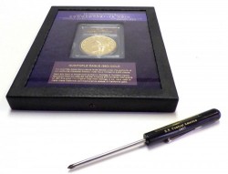 2001年 Kellogg & Co $50 大型金貨 復刻版 セントラルアメリカ号 2001年 Kellogg & Co $50 大型金貨 復刻版 セントラルアメリカ号