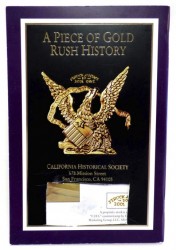 2001年 Kellogg & Co $50 大型金貨 復刻版 セントラルアメリカ号 2001年 Kellogg & Co $50 大型金貨 復刻版 セントラルアメリカ号