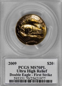 2009年ウルトラハイリリーフ PCGS MS70PL FS David Hall