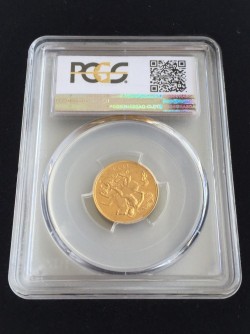 1937年英国ジョージ六世プルーフ金貨4枚 PCGS セット