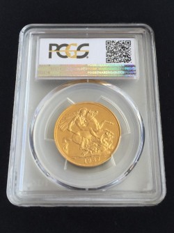 1937年英国ジョージ六世プルーフ金貨4枚 PCGS セット