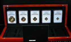 261セットのみ 2013年英国ブリタニア プルーフ金貨5枚セット NGC PF69UC 261セットのみ 2013年英国ブリタニア プルーフ金貨5枚セット NGC PF69UC