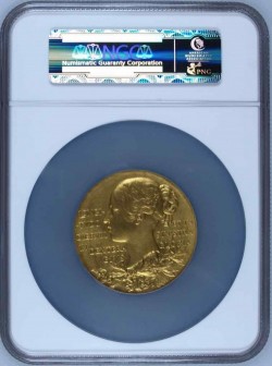 最高鑑定1897年英国ヴィクトリア女王大型ゴールドメダル NGC MS64 最高鑑定1897年英国ヴィクトリア女王大型ゴールドメダル NGC MS64