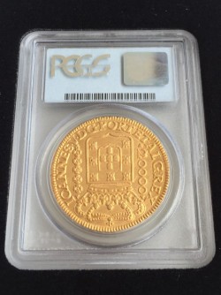 1726年 ブラジル 20000レイス金貨 PCGS MS62