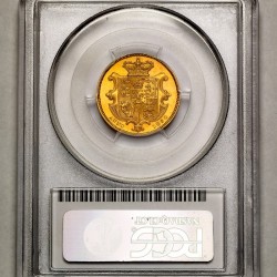 存在おそらく1枚のみ 1830年 英国 ウィリアム4世 パターン (Pattern) プルーフ ソブリン金貨 PCGS PR62 DCAM