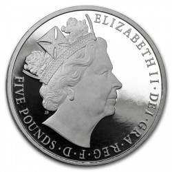 発行数63枚のみ 2015年 英国 女王最長即位記念 3オンス プラチナ硬貨
