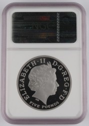 鋳造100枚のみ 2013年 英国 3オンスプラチナ硬貨 ジョージ王子 NGC PF69 Ultra Cameo