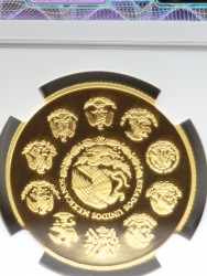 最高鑑定 2010年 メキシカン リベルタード金貨 PF70 UCAM